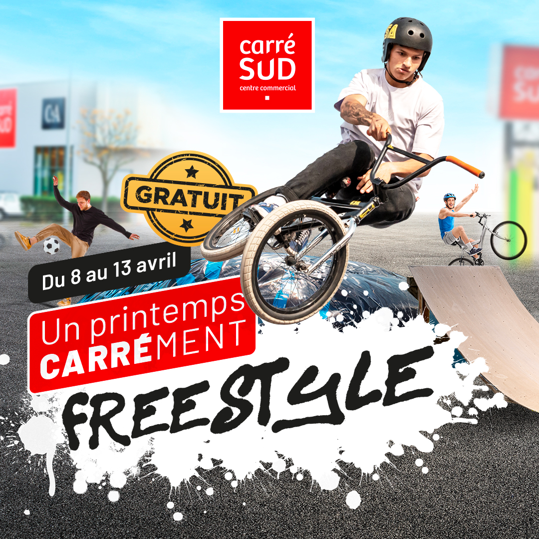 Carré Sud Nimes - Évènement Freestyle ! - carre sud freestyle 1080x1080 1 - 1