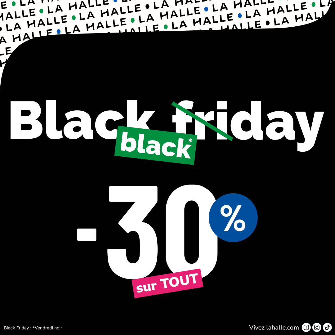 Carré Sud Nimes - Le Black Friday commence chez La Halle ! - - 1