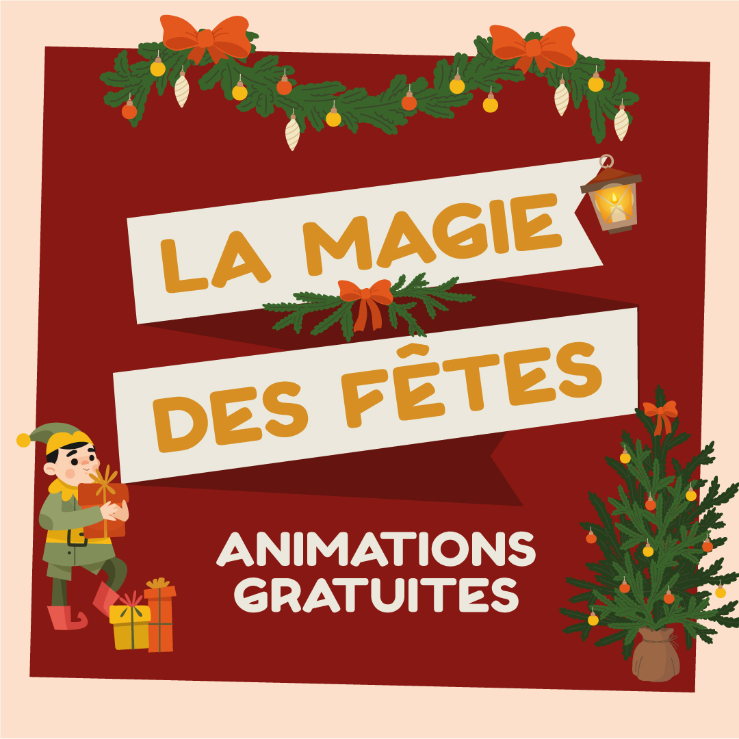 Carré Sud Nimes - La magie de Noël s'installe à Carré Sud ! - post animation - 1