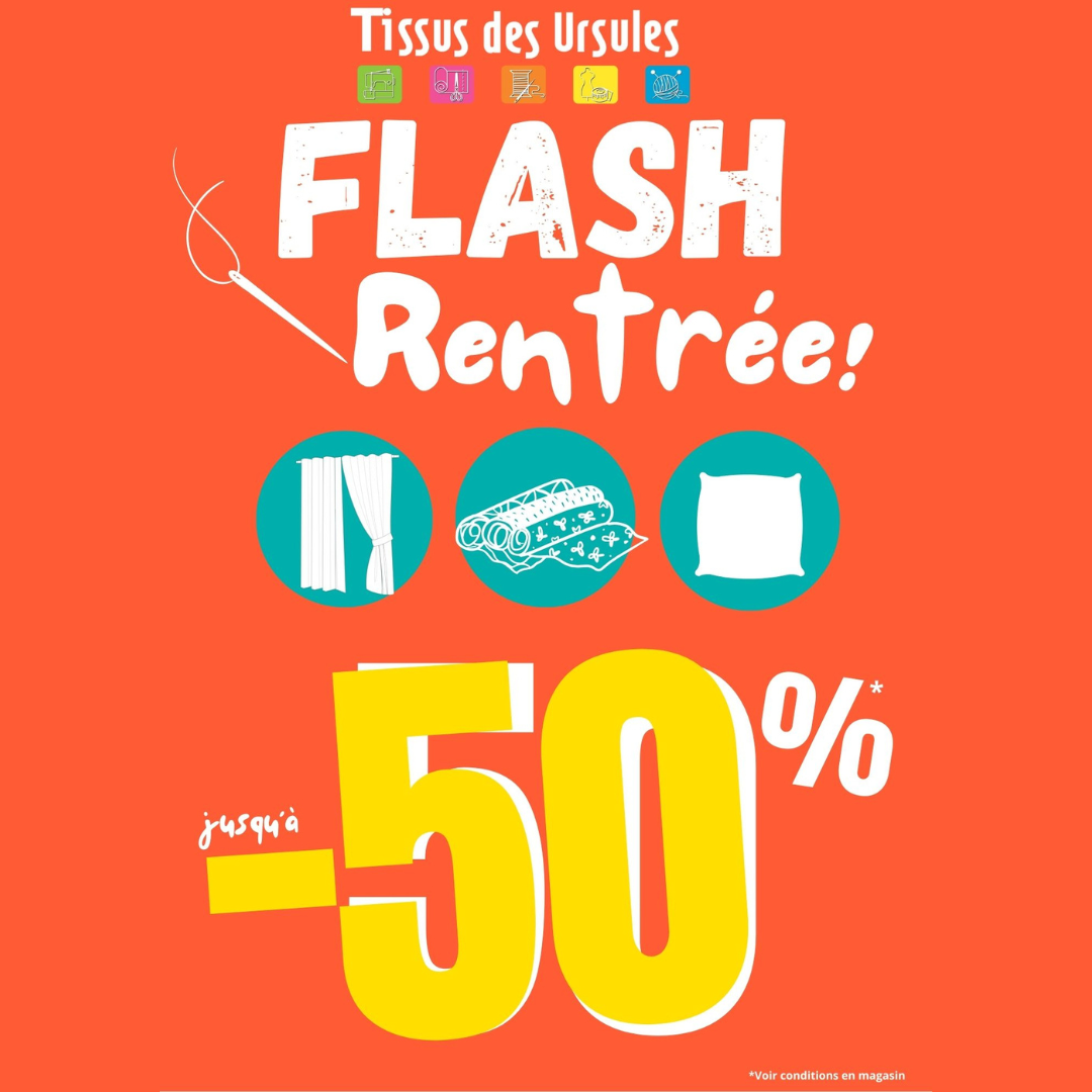 Carré Sud Nimes - Flash rentrée avec Tissus des Ursules ! - tous les parcs actu 12 - 1