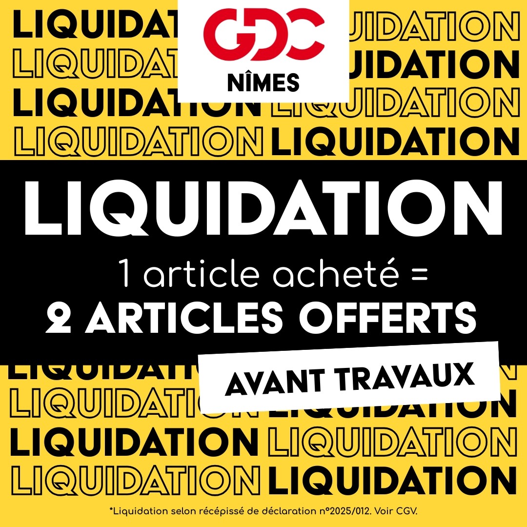 Carré Sud Nimes - Liquidation chez GDC ! - cdg liquidation - 2 Carré Sud Nimes - Liquidation chez GDC ! - cdg liquidation - 1