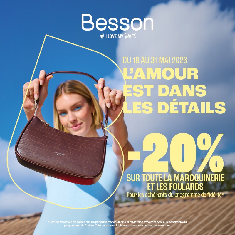 Carré Sud Nimes - -20% chez Besson Chaussures ! - e10c240d 7235 4974 9dc9 c0eb6a99de43 - 1
