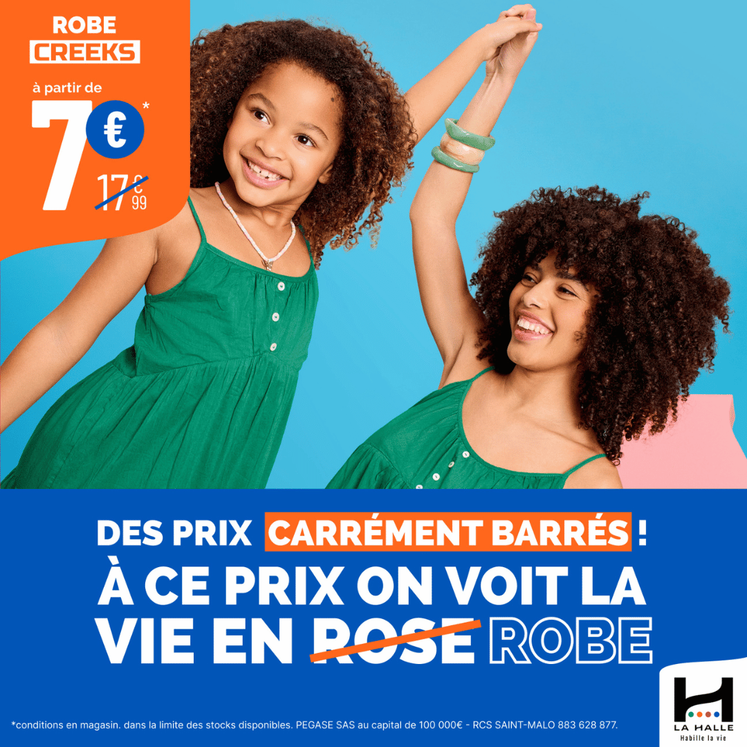 Carré Sud Nimes - Robes à prix barrés chez La Halle ! - prix barres robe la halle web - 1