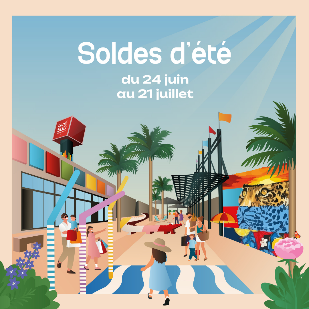 Carré Sud Nimes - Les soldes d'été débarquent à Carré Sud ! - design sans titre 3 - 1