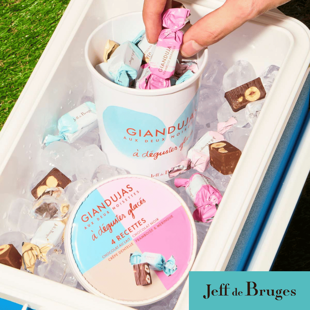 Carré Sud Nimes - Jeff de Bruges lance sa collection Giandujas Glacés ! - nouvelle collection giandujas jdb carre sud actu web - 1